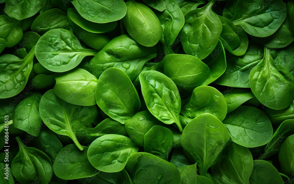 Fresh green baby spinach leaves natural background Fresh green baby spinach leaves natural background