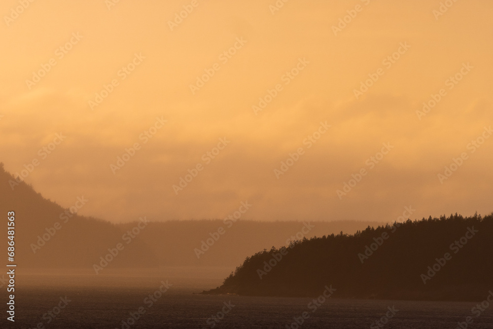 Sunset views from Washington Park in Anacortes