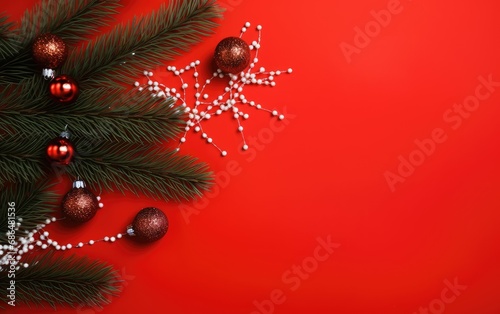 Twig spruce with Christmas ...