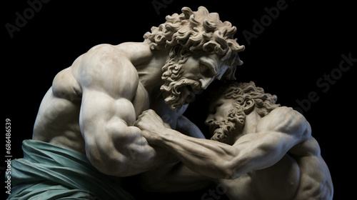 Greco Roman wrestling photo