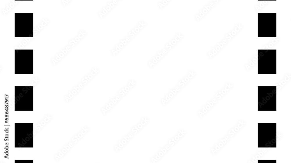 Film reel show reel-moving animation on a simple background. Movie reel cinema style moving block motion graphic. Film rolling effect. Film reel show reel-moving animation on a simple background. Movie reel cinema style moving block motion graphic. Film rolling effect.