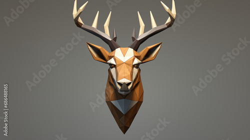 Head Deer with Horn
