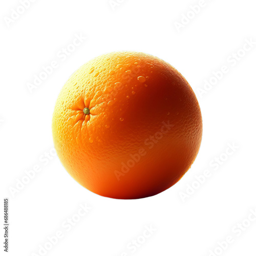 orange with no background