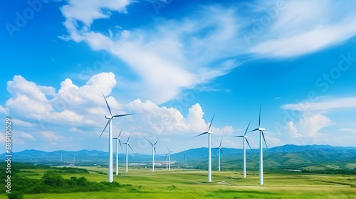 Wind turbine energy Green ecological power