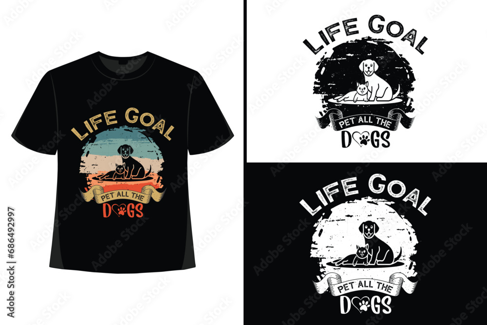 Dog t-shirt design is my own. Funny dog t-shirt design. The clothing brand has a dog logo. Hunting dog t-shirt designs. Vector free download Dog t-shirt design is my own. Funny dog t-shirt design. The clothing brand has a dog logo. Hunting dog t-shirt designs. Vector free download
