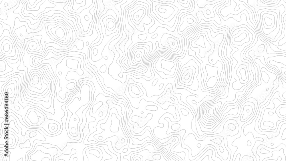Topographic map background geographic line map with elevation assignments. Modern design with White background with topographic wavy pattern Topographic map background geographic line map with elevation assignments. Modern design with White background with topographic wavy pattern