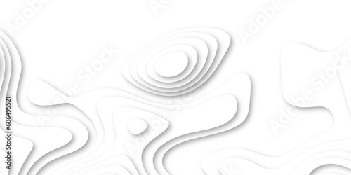 Abstract white papercut background 3d realistic design use for ads banner and advertising print design vector. 