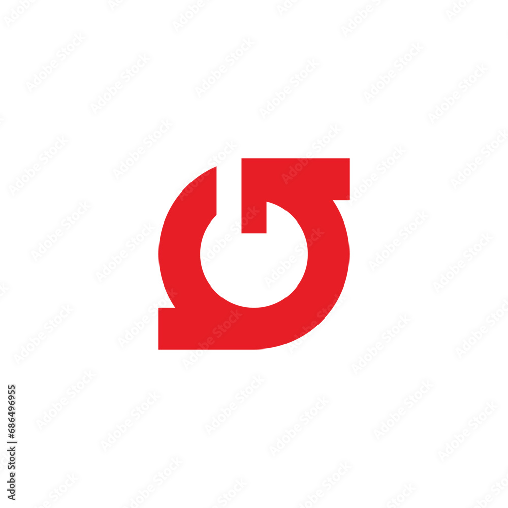 round arrow power button symbol logo vector round arrow power button symbol logo vector