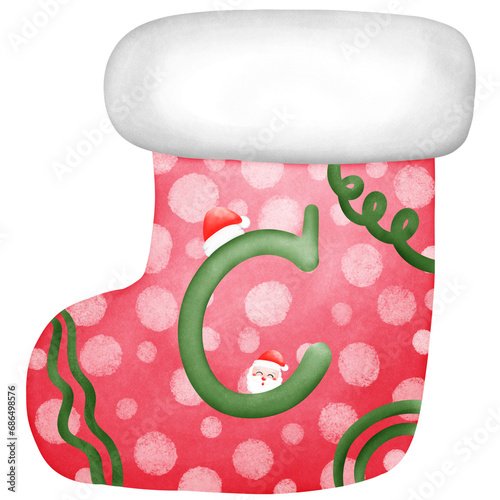 Christmas sock C