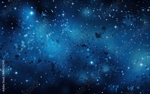 Stars in the night sky wallpaper.