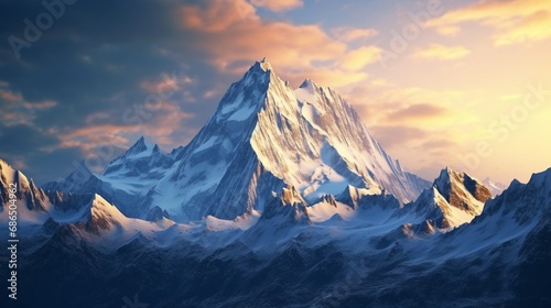 Majestic Mountains: Capture the grandeur of mountains in different weather conditions