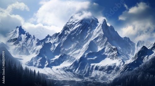 Majestic Mountains: Capture the grandeur of mountains in different weather conditions