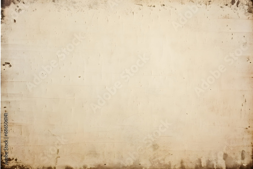 Vintage background of old photo paper texture isolated on white background. generative ai.