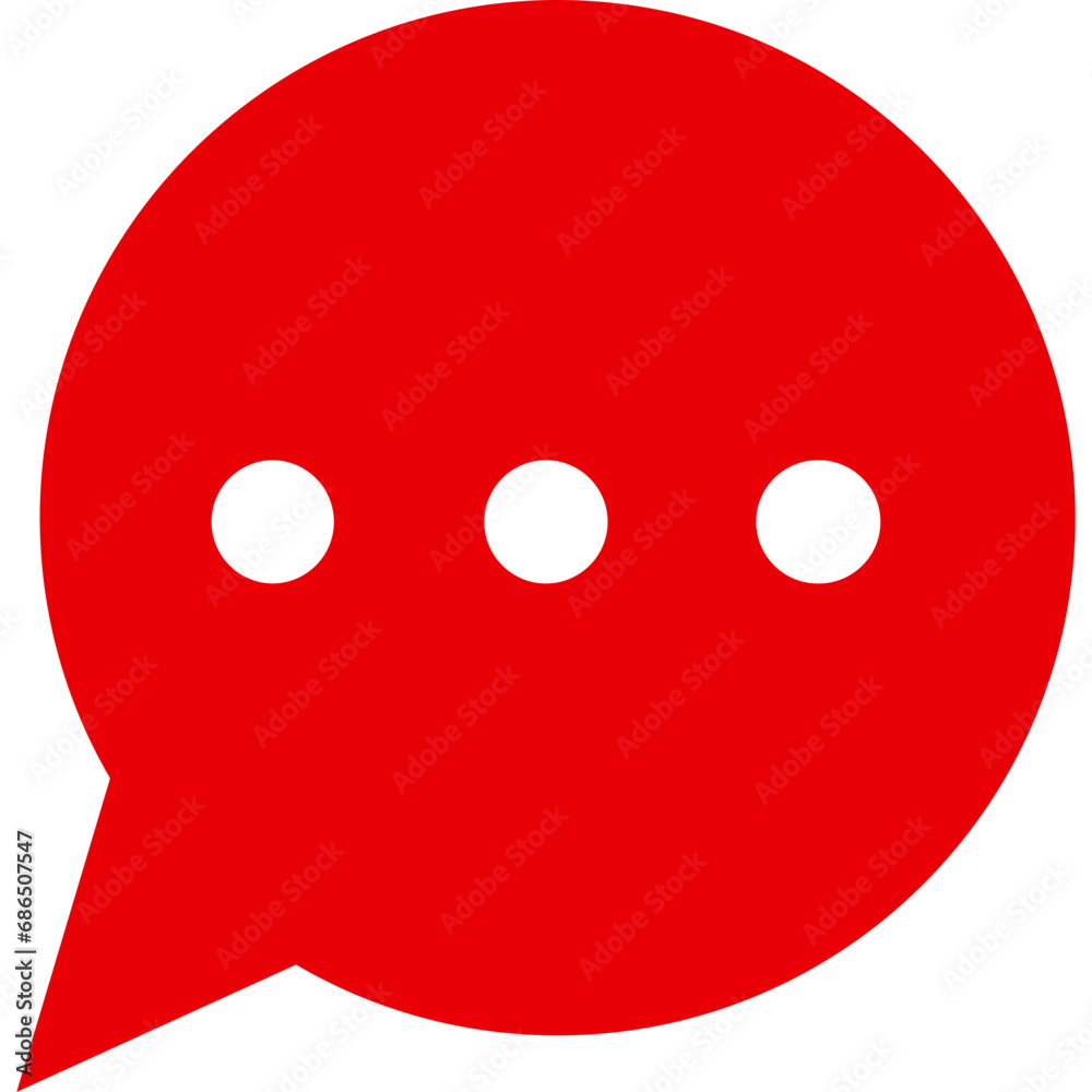 Fototapeta premium Comment Button Icon