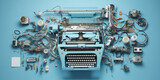 typewriter concept