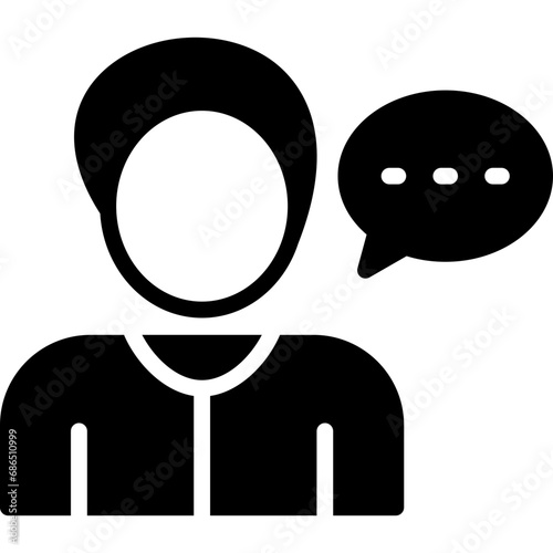 Verbal Communication Icon