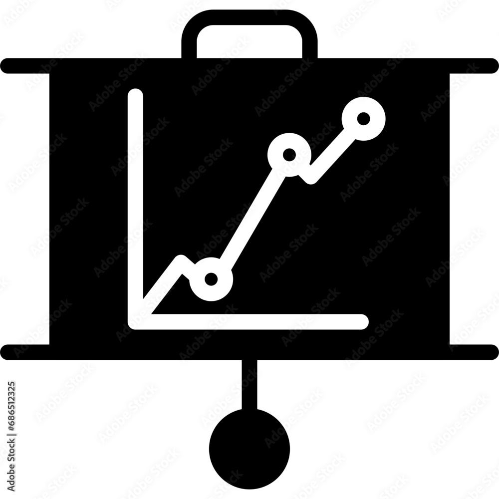 Board Graph Icon Board Graph Icon