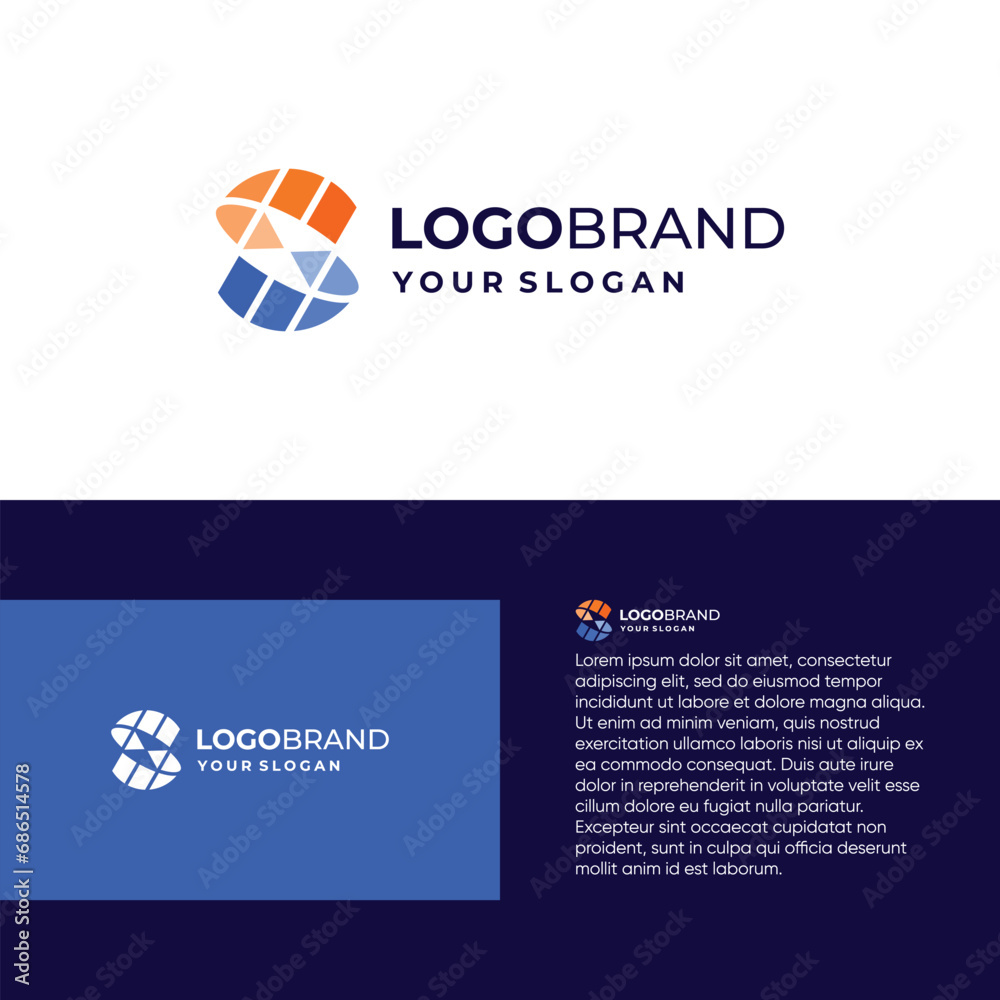 Letter S Logo Design vector template