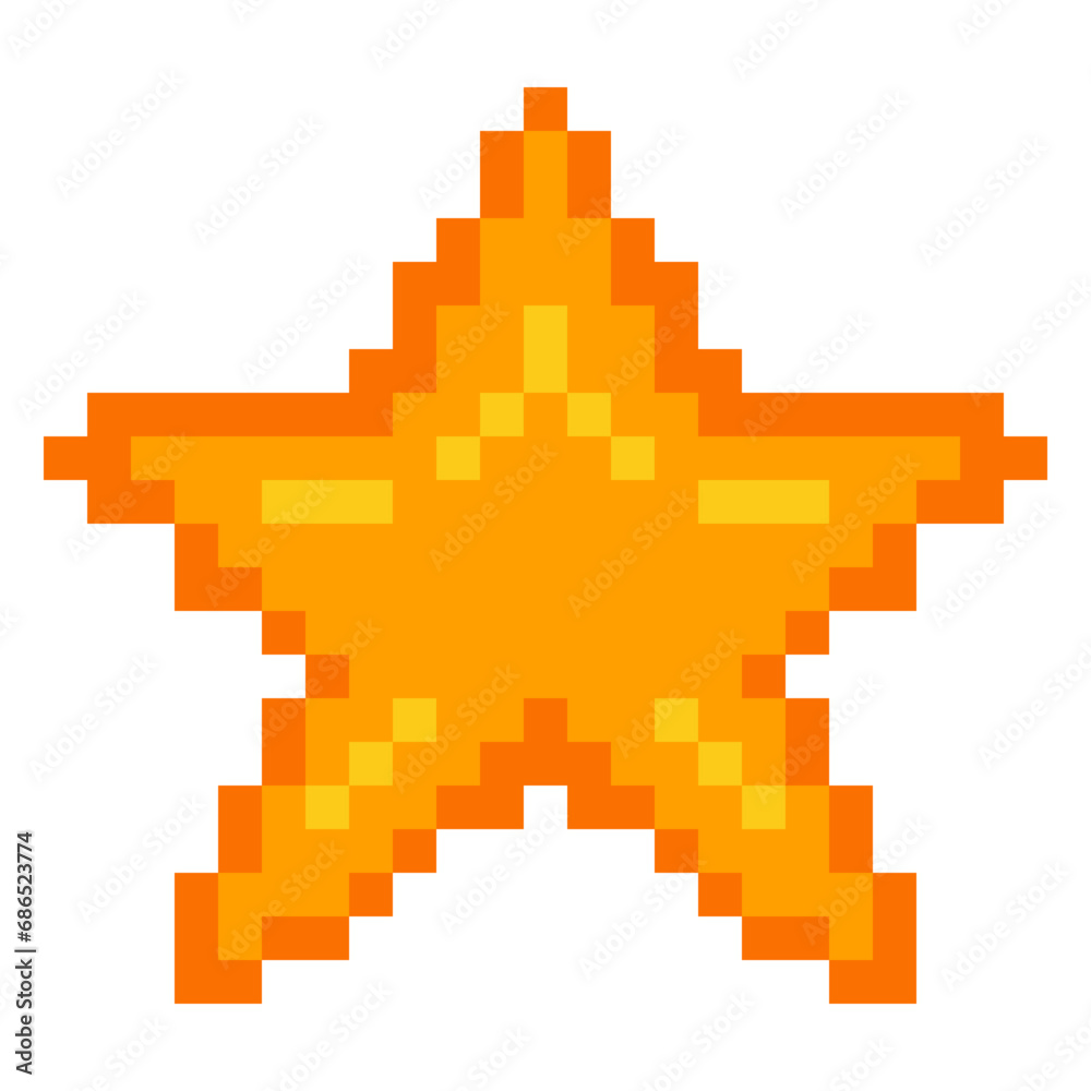 Star Pixel Art