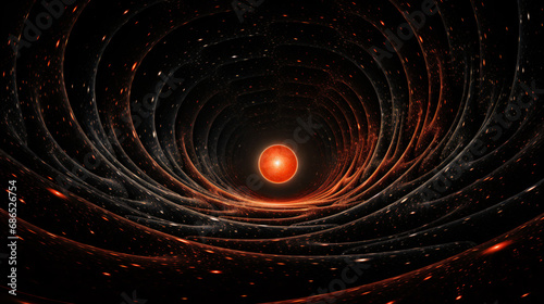 Wormhole or black hole with sphere