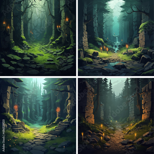 tale lost magical mystery imagination fairy jungle mist woods deep dream fantasy artwork fog path