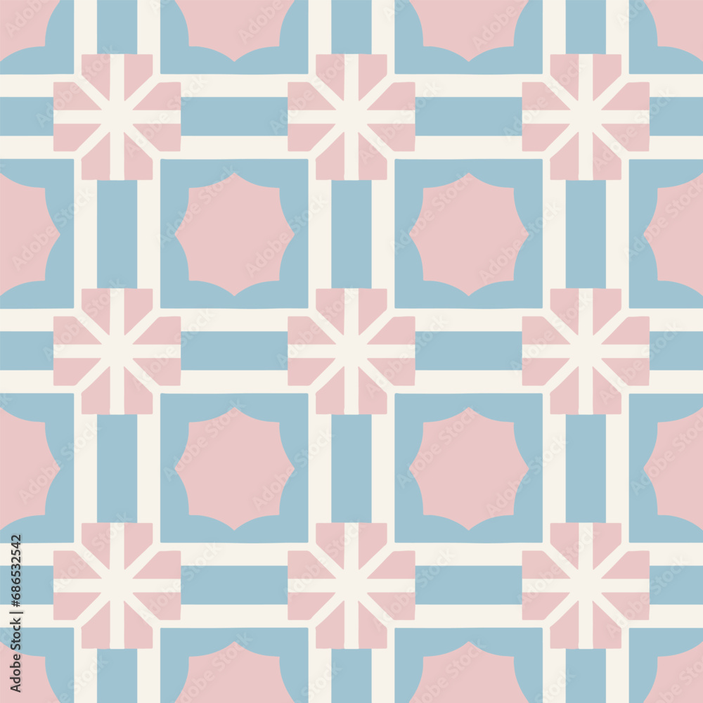 Naklejka premium The seamless pattern is very beautiful.