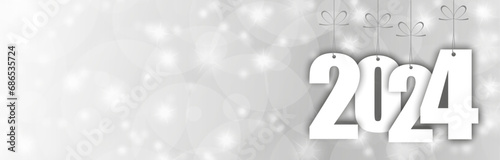 hang tags with year 2024