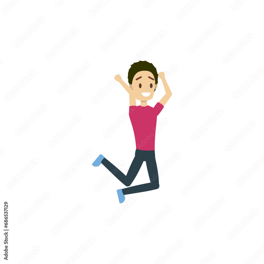 set of poses of handsome people in purple clothes set set of poses of handsome people in purple clothes set