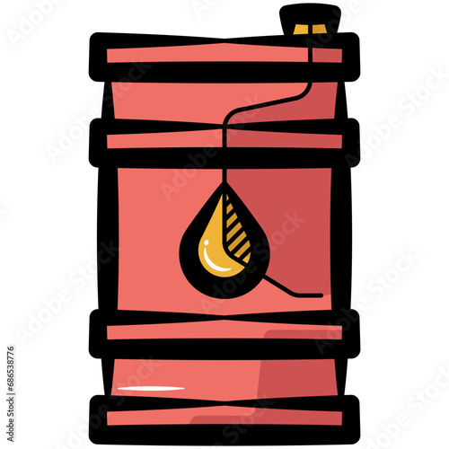 Oil Tank Icon