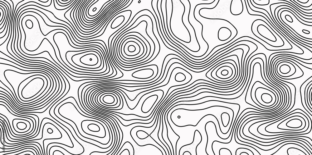 Topographic map in contour line light topographic topo contour map topographic line map with curvy wave isolines vector and Nat printing illustrations of maps Abstract Geometric background..