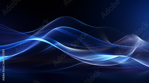 Dark blue abstract background