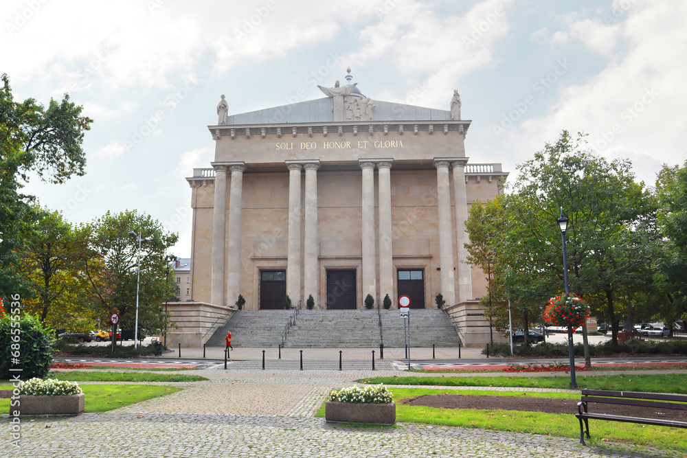 Cathedral of Christ the King in Katowice, Poland