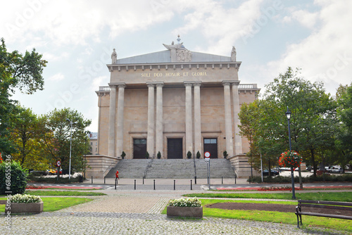 Obraz na płótnie Cathedral of Christ the King in Katowice, Poland w salonie