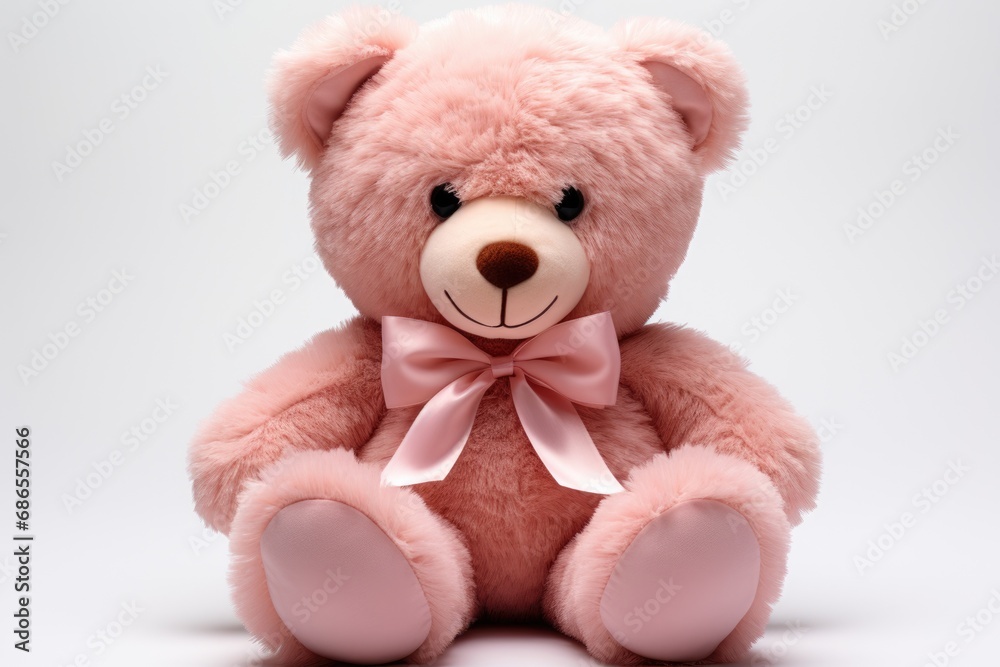 teddy bear isolated on white background. AI Generated teddy bear isolated on white background. AI Generated