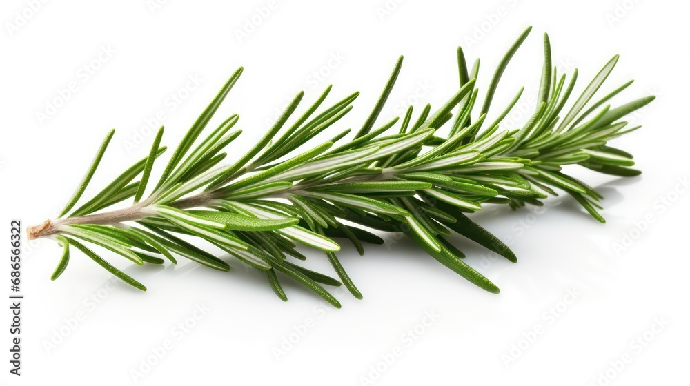 rosemary isolated on a white background rosemary isolated on a white background