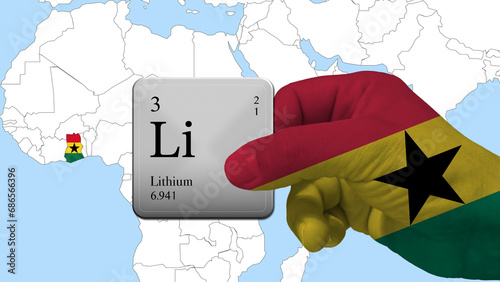 The state of Ghana, the new lithium producer