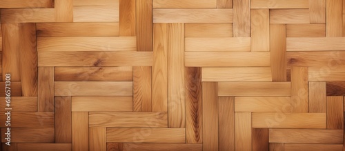 Vibrant wooden pattern