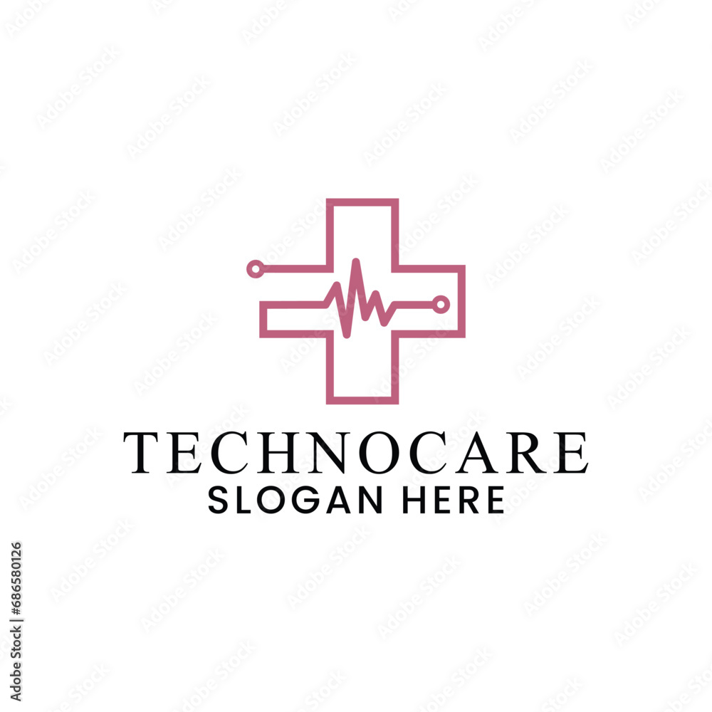 vector medical logo for health service symbol vector medical logo for health service symbol