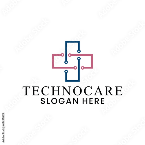 vector medical logo for health service symbol