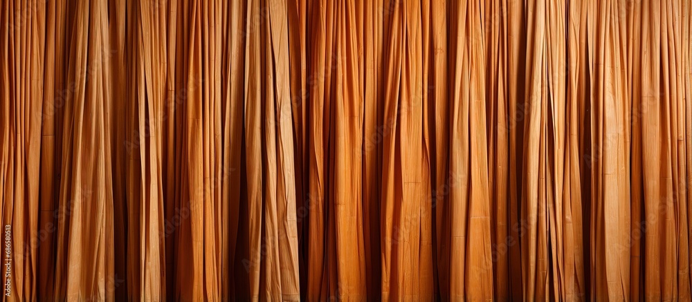 Curtains made of wooden sticks Curtains made of wooden sticks