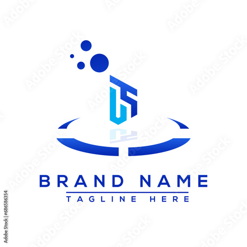 Letter LT blue Professional logo for all kinds of business © soyibakter