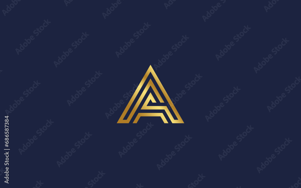 initial letter a triangle logo icon design Vector design template inspiration initial letter a triangle logo icon design Vector design template inspiration