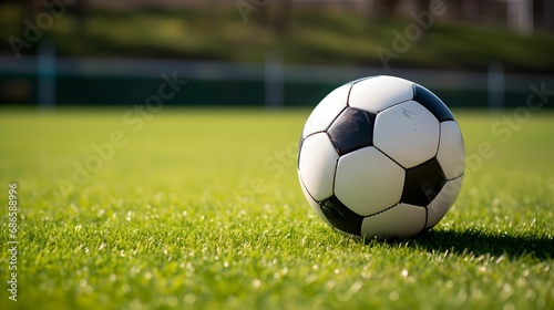 Ball Placement on Soccer Field, soccer ball, detail, detail, sports equipment © asura