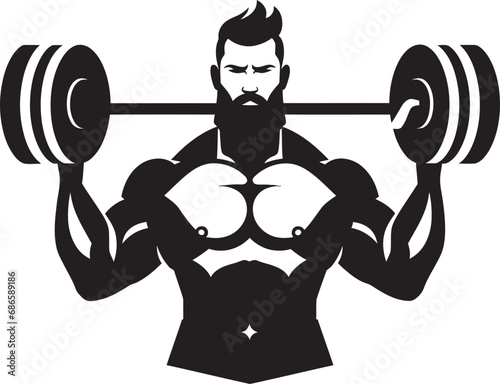 Dynamic Discipline Vector Icons for Fitness and Bodybuilding Muscle Metrics Exercise Vector Designs in Bodybuilding