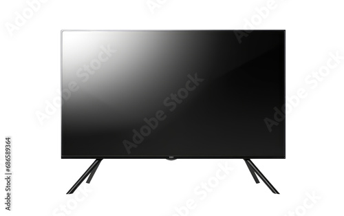 Frame Smart TV On Transparent Background