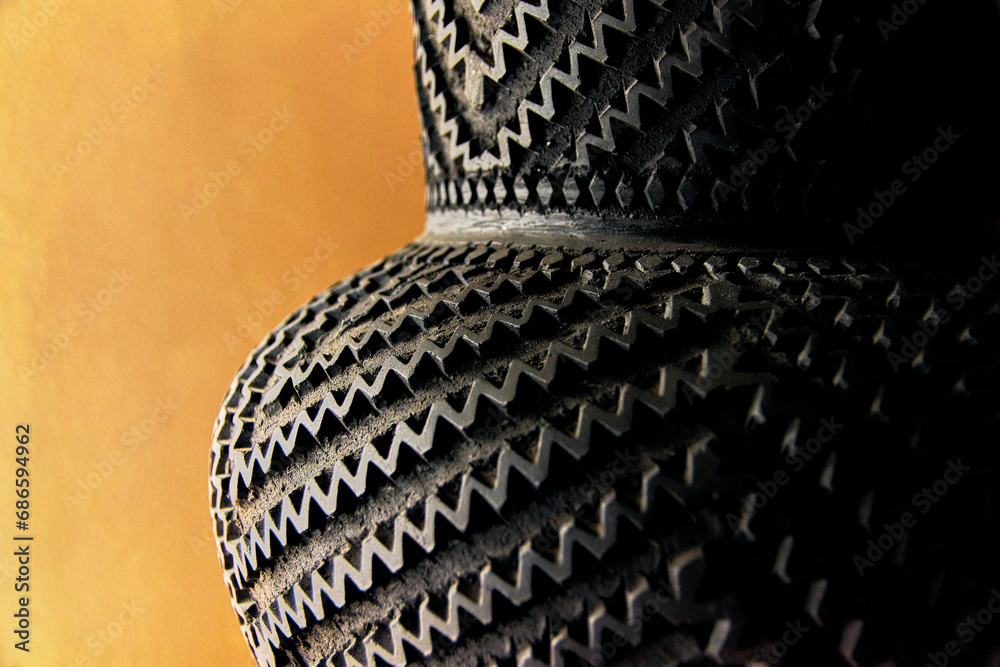 Vadastra ceramic vessels made by hand from clay