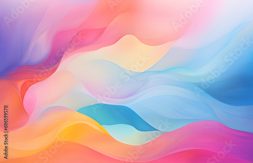 abstract colorful background ai generative