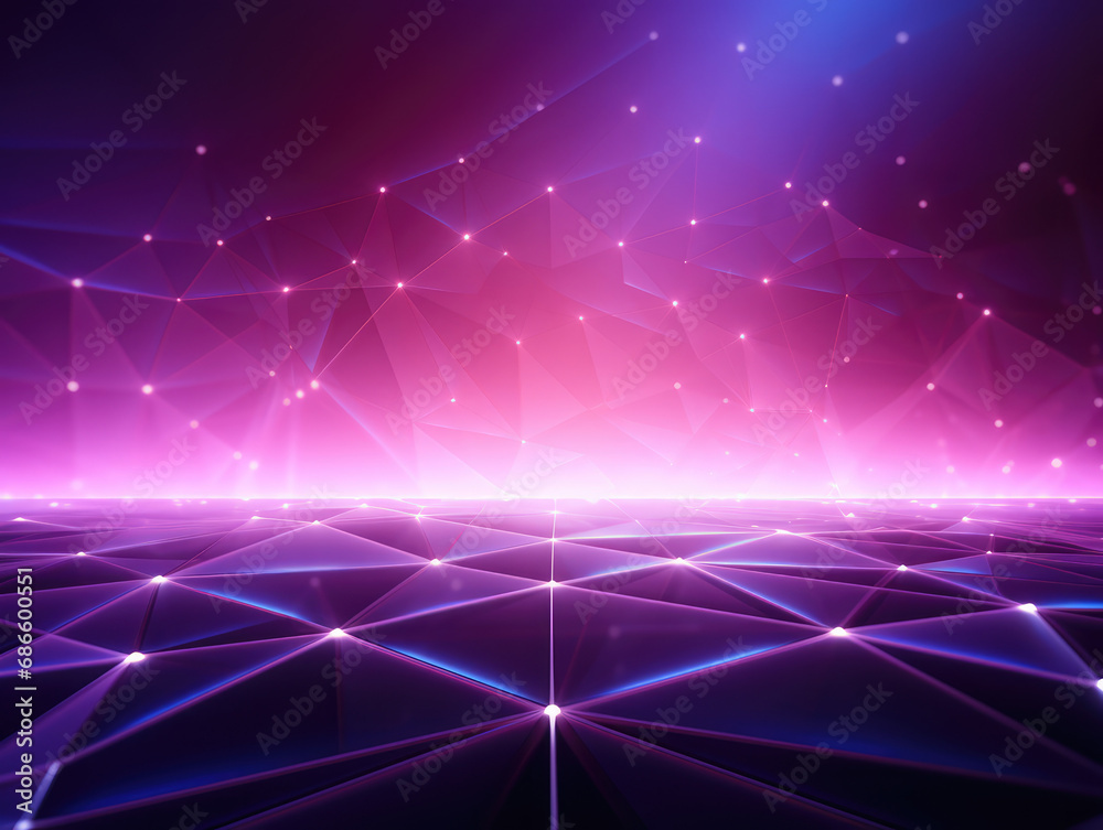 Fototapeta premium Abstract technology geometric background.