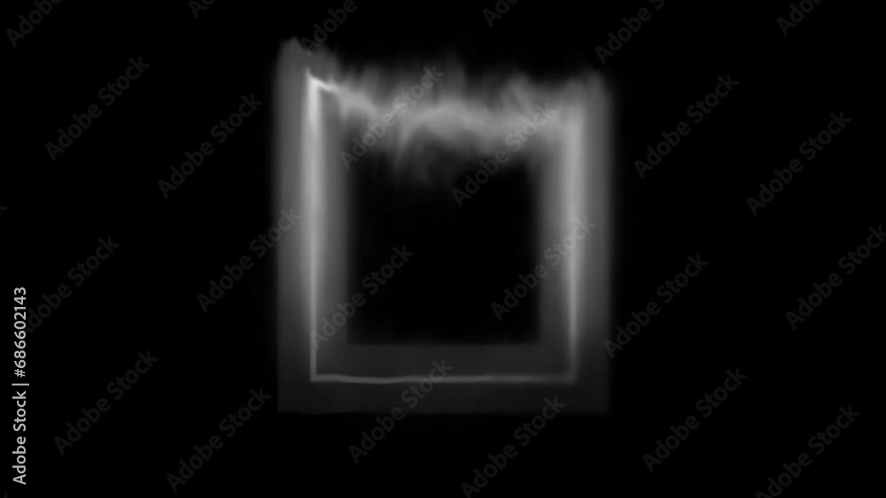 Living Metal Thick Square Smokey Living Metal Thick Square Smokey