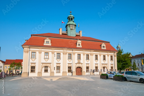 Baroque town hall in Rawicz, currently the Museum of the Rawicz Region, Greater Poland Voivodeship, Poland photo